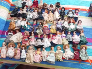Lote 56 Muñecas Antiguas Colección