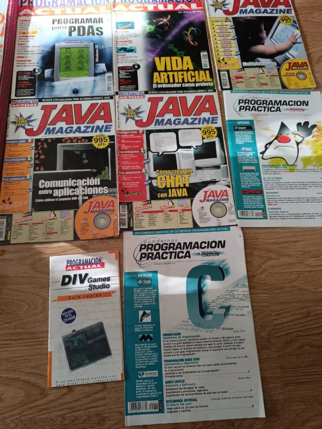 Revistas Programación Actual y Java Magazine