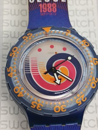 Swatch Scuba 200 Seoul 88 Olympic 1988