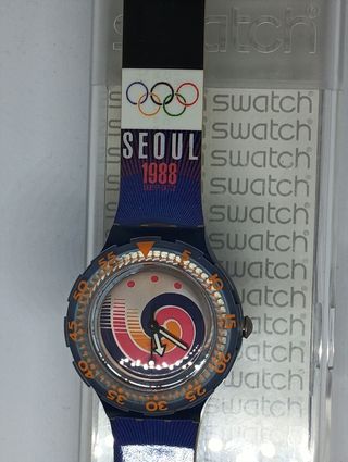 Swatch Scuba 200 Seoul 88 Olympic 1988