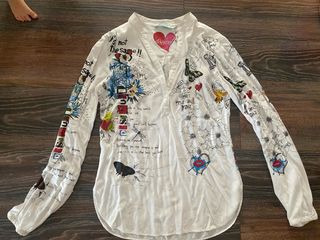 Camisa Desigual Talla S Estampada