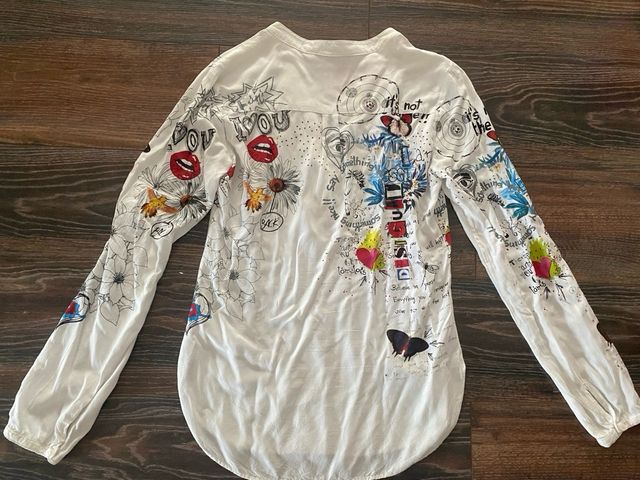 Camisa Desigual Talla S Estampada