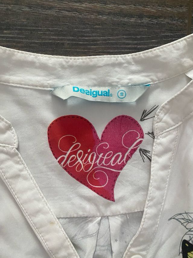 Camisa Desigual Talla S Estampada