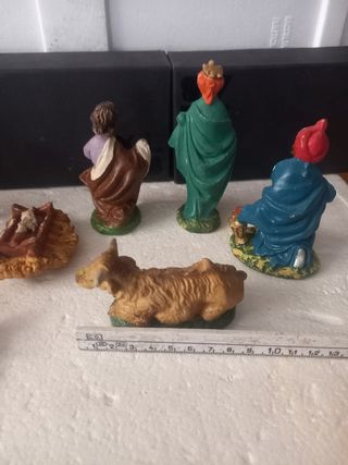 PASTORI PRESEPE GESSO 