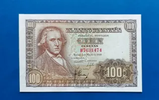 Sin circular 100 pesetas 1948 BAYEU 
