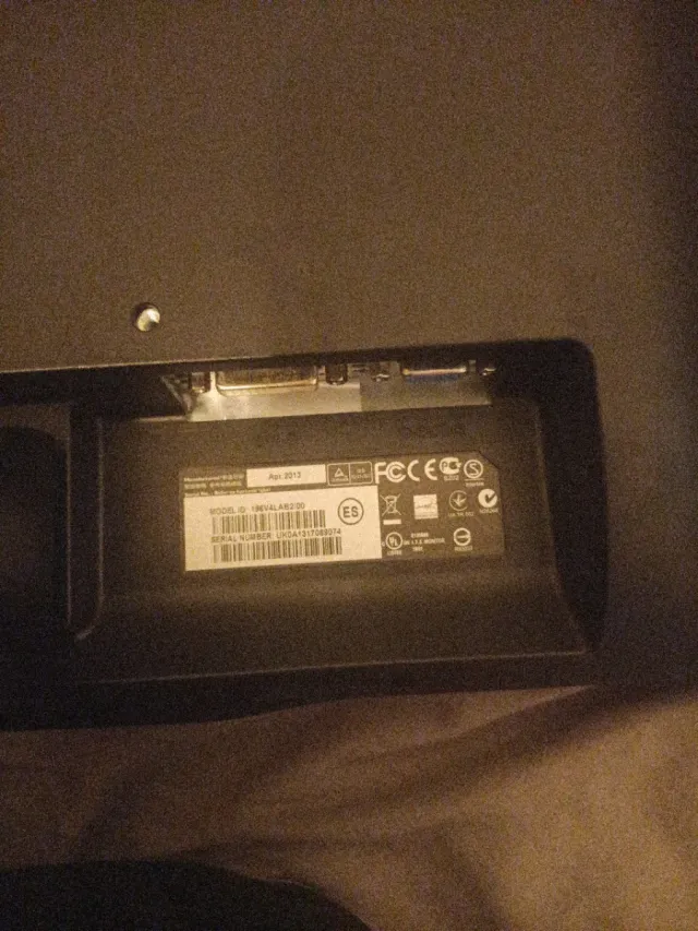 Pantalla Philips Negra