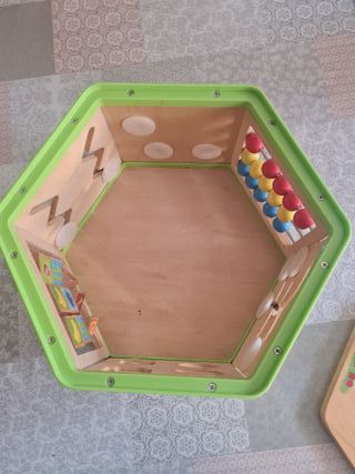 Cubo Motricità Safari in Legno usato