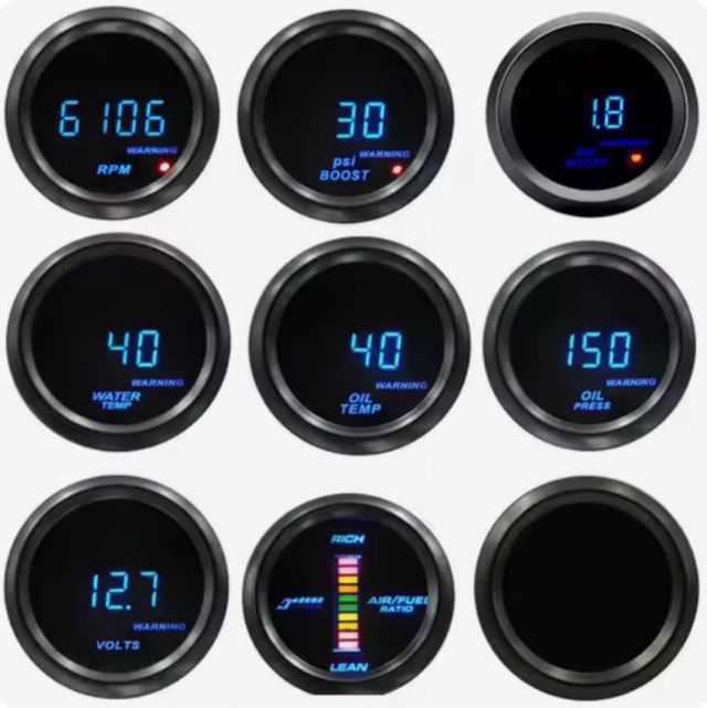 Soporte Reloj Golf 4 + Reloj Temp/Presión/Voltaje