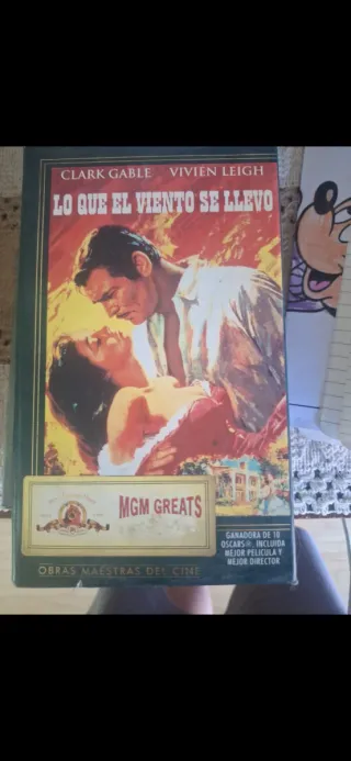 Película VHS Lo que el viento se llevó