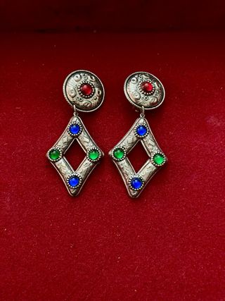 Pendientes Vintage con Piedras