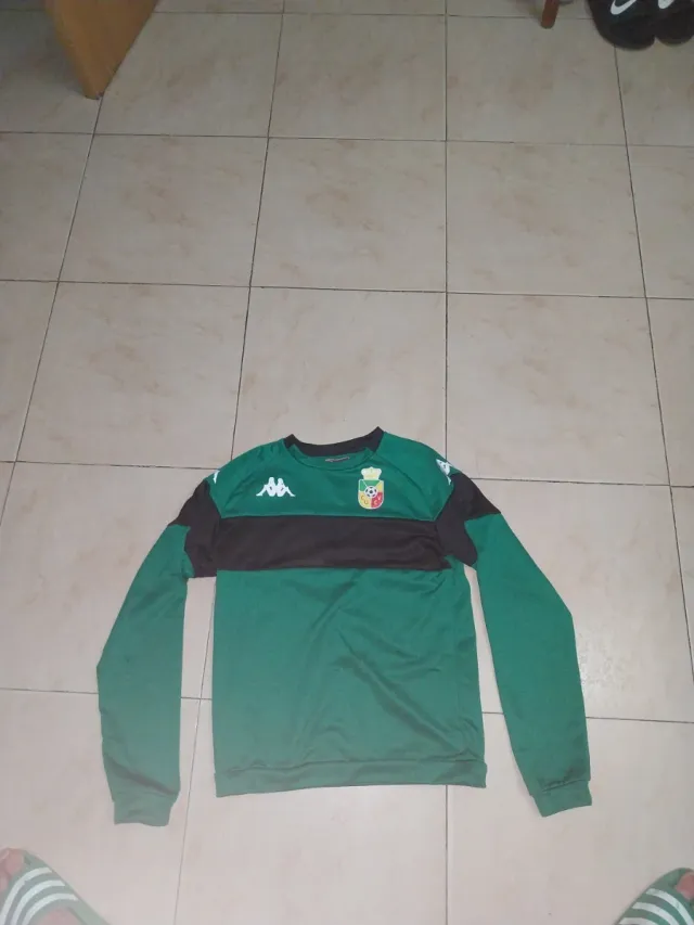Sudadera Kappa Verde Talla S