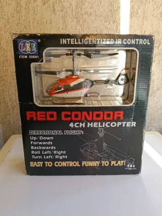Helicóptero Red Condor 4CH RC