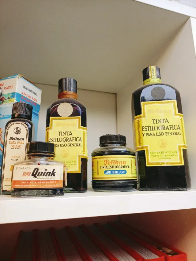 Tintas Estilográficas Pelikan y Parker