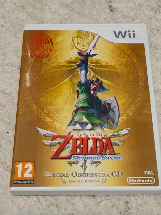 Zelda Skyward Sword Wii Esp
