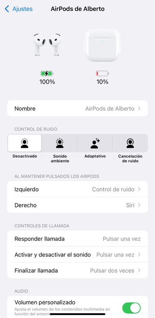 AirPods 4 con Cancelación de Ruido