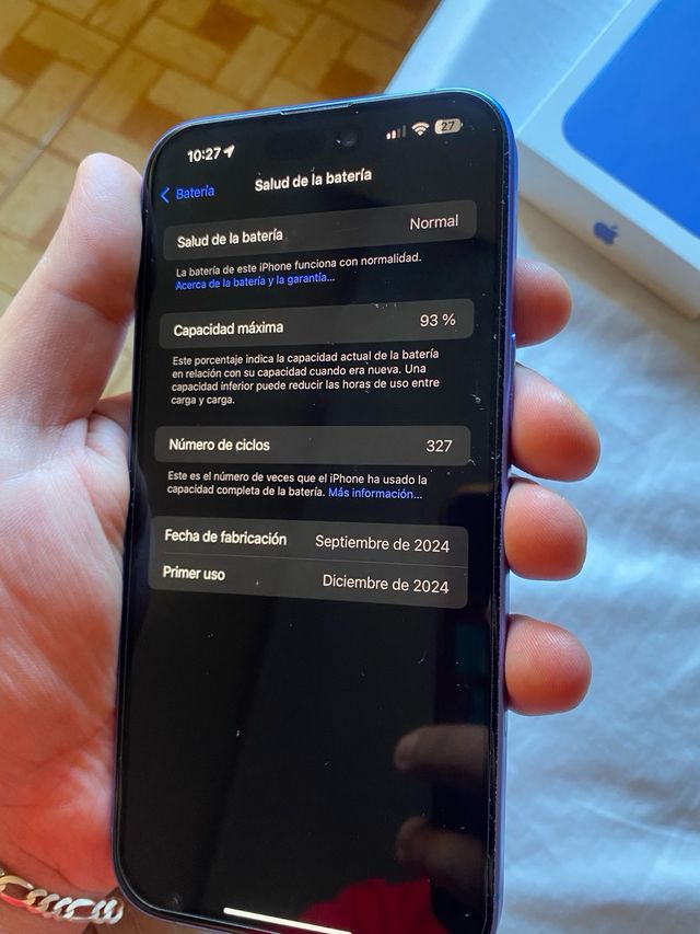 iPhone 16 Plus 128 GB blu