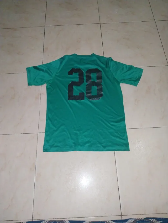 Camiseta deportiva Kappa verde talla S