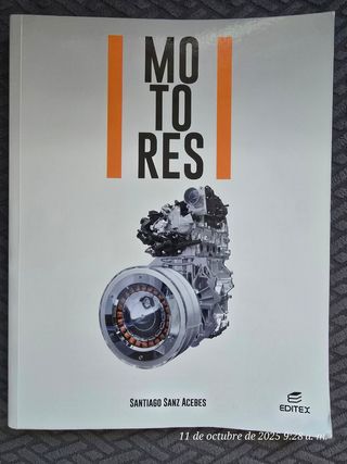 Libro Motores de Editex - Santiago Sanz Acebes