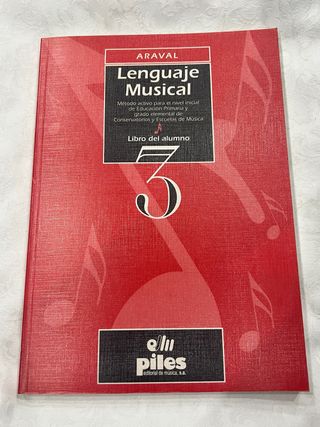 Lenguaje Musical 3 Araval - Libro del Alumno