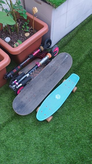 Patinete y Monopatín