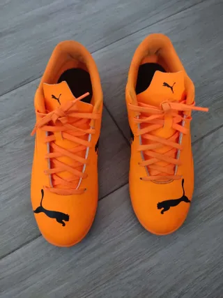 Zapatillas Fútbol Sala Puma Naranja