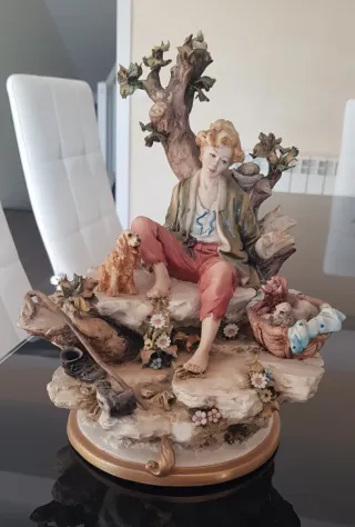 Figuras Porcelana Capodimonte Auténticas