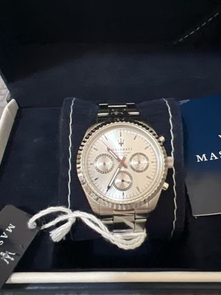 Orologio Maserati Cronografo Argento