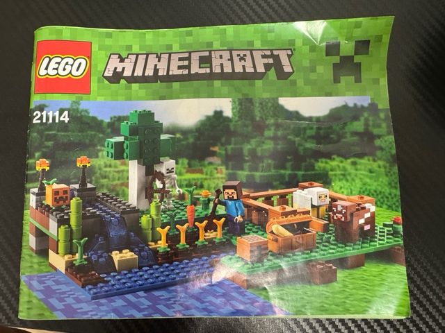 Lego Batman y Minecraft,robot lego city y creation