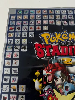 Póster Pokémon Stadium 2 Nintendo