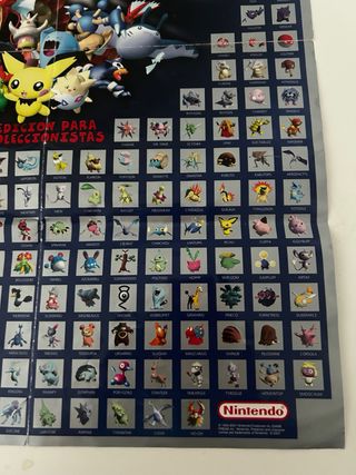 Póster Pokémon Stadium 2 Nintendo