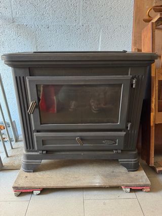 Stufa a gas Godin in ghisa