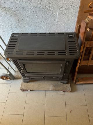 Stufa a gas Godin in ghisa