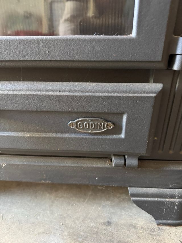 Stufa a gas Godin in ghisa