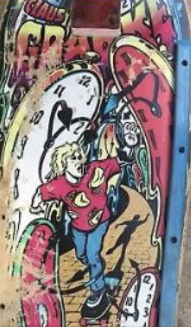 Tabla Skate Old School Santa Cruz