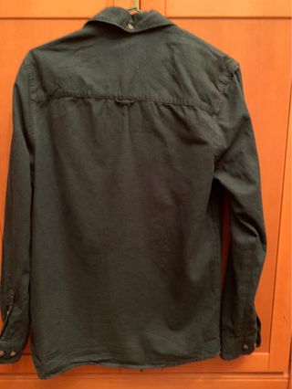 Camisa H&M Divided Verde Talla S