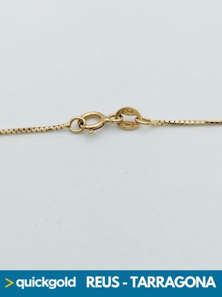 035-02-00586 CADENA ORO DE 18K VENECIANA