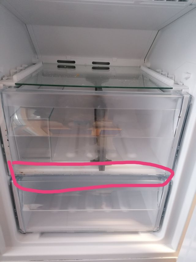 Bandeja cristal congelador frigorífico Whirlpool