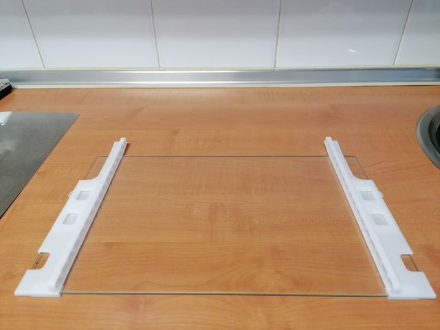 Bandeja cristal congelador frigorífico Whirlpool