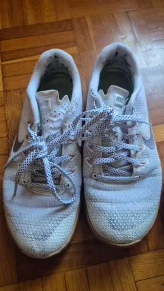 Zapatillas Nike Talla 40 Gris/Blanco