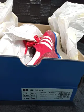 Adidas SL 72 RS Rojo/Blanco