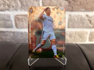 Cromo Cristiano Ronaldo Real Madrid Metal Cards