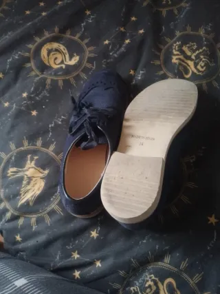 Zapatos comunión niño azul