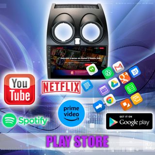 PANTALLA GPS NISSAN QASHQAI 2006-2014 CARPLAY 4G