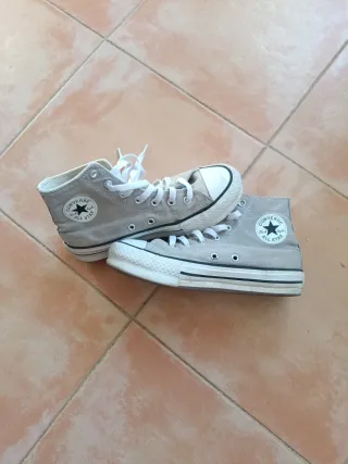 Zapatillas Converse All Star gris 