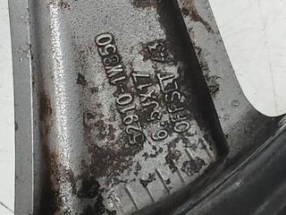 224265 juego de llantas 6.5jx17 kia rio (ub)