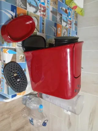 Cafetera Roja