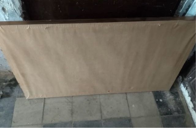 Cuadro decorativo paisaje dorado