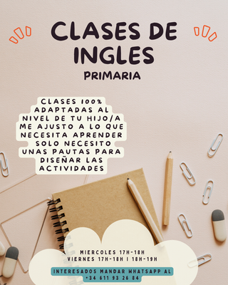 Clases de ingles 
