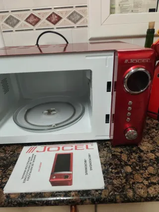 Microondas Jocel Rojo
