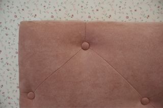 Cabecero Cama Terciopelo Rosa 90/1,05m